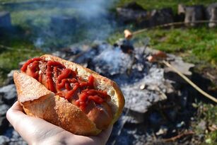 Hot dog - a food harmful to its potential