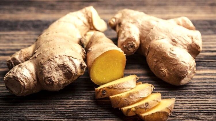 Ginger root to increase efficiency