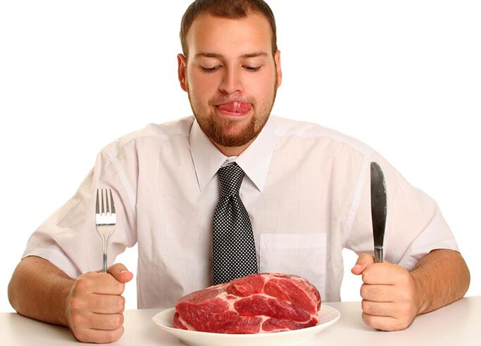 Red meat in the diet of man